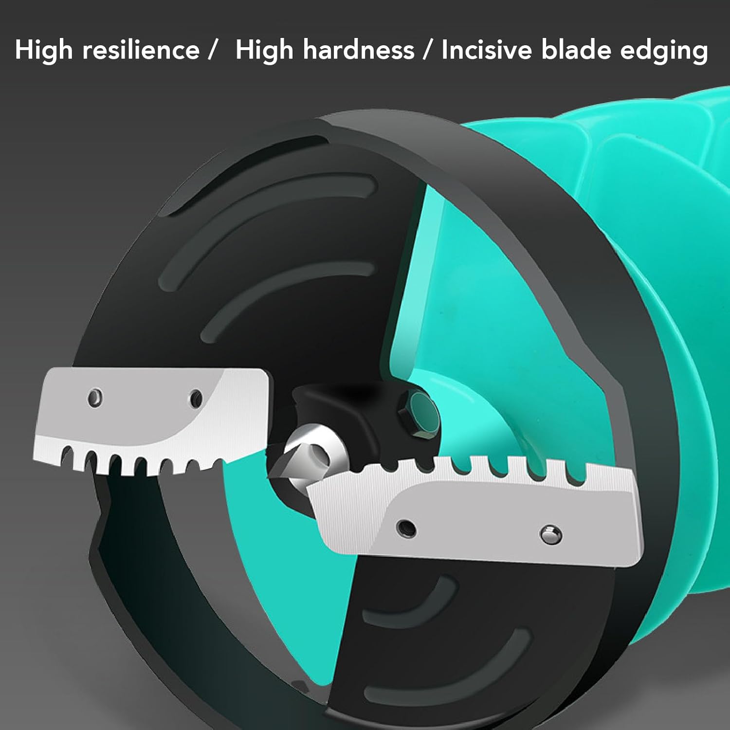 Ice Fishing Auger, 8 Inch Ice Auger Bit with Steel Blades & Buoyant Design with Drill Adapter, Ideal for Drilling Deep Holes on Thick Ice, 50cm 8in Diameter