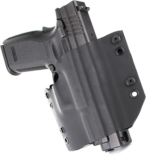 Miniatura 3 de R&R Holsters Funda de pistola color negro OWB Kydex., derecha mano