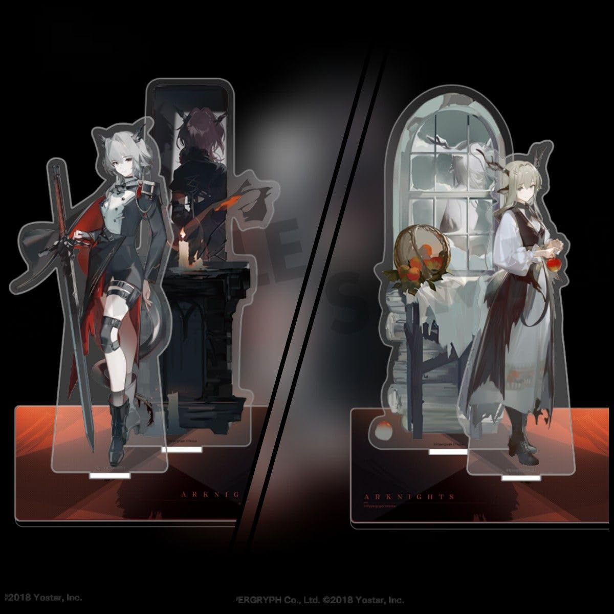 Amazon.co.jp: YOSTAR Arknightsアークナイツ アクリルフィギュア 