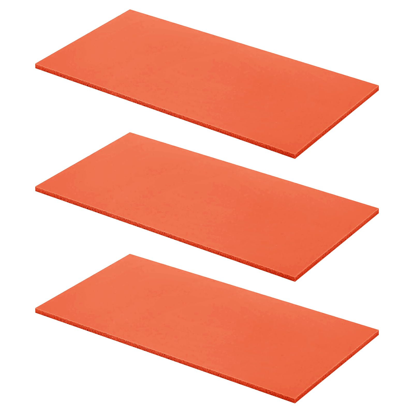3Pcs Orange Color Silicone Hot Press Pads Foam Pressing Pads, Heat Accessories Silicone Heat Mat Supplies for DIY, Hat Press Accessories for Home Use Small Business-image-49