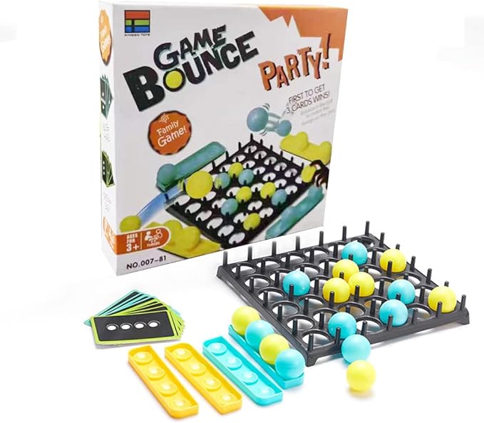 HOVCEH Bouncing Ball Tischspiel, Bounce Off Game Desktop Hüpfball mit