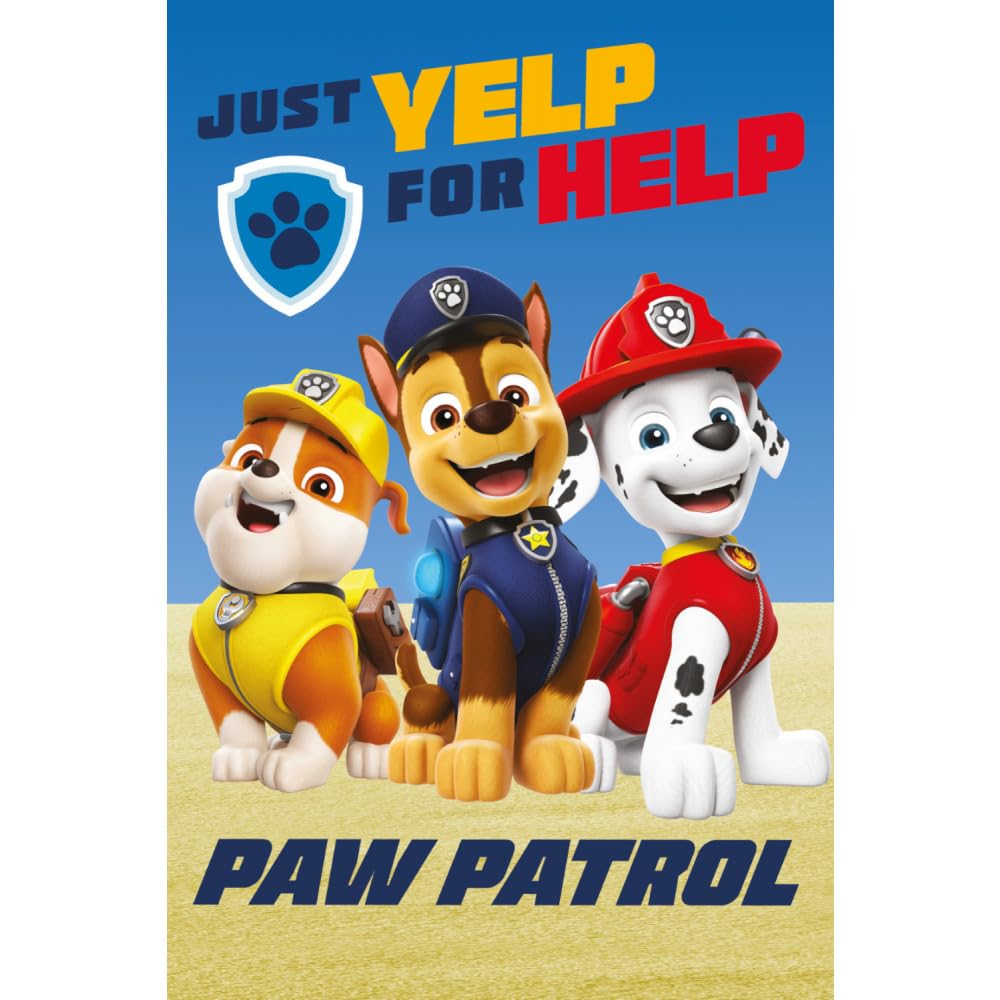 Jerry Fabrics Mehrfarbig Paw Patrol Yelp Fleece Blanket 100 X 150 Cm