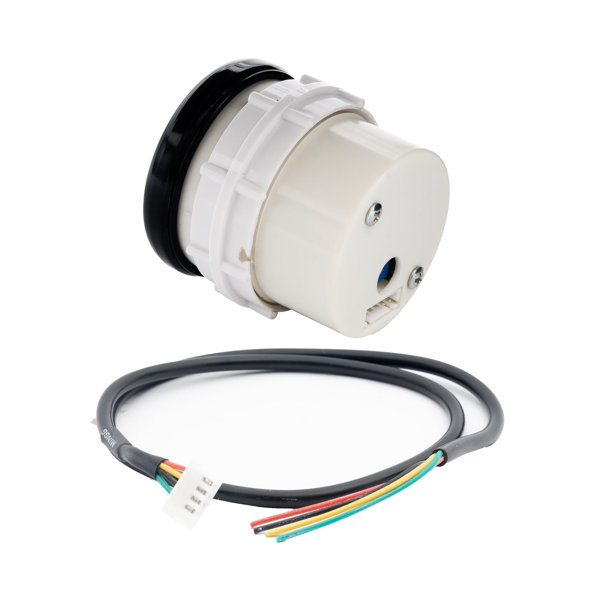 JOM Car Parts & Car Hifi GmbH 21125V-2 Manomètre, Compte-Tours Diesel, 0~6.000RPM, Couleur : Noir, Ø52mm