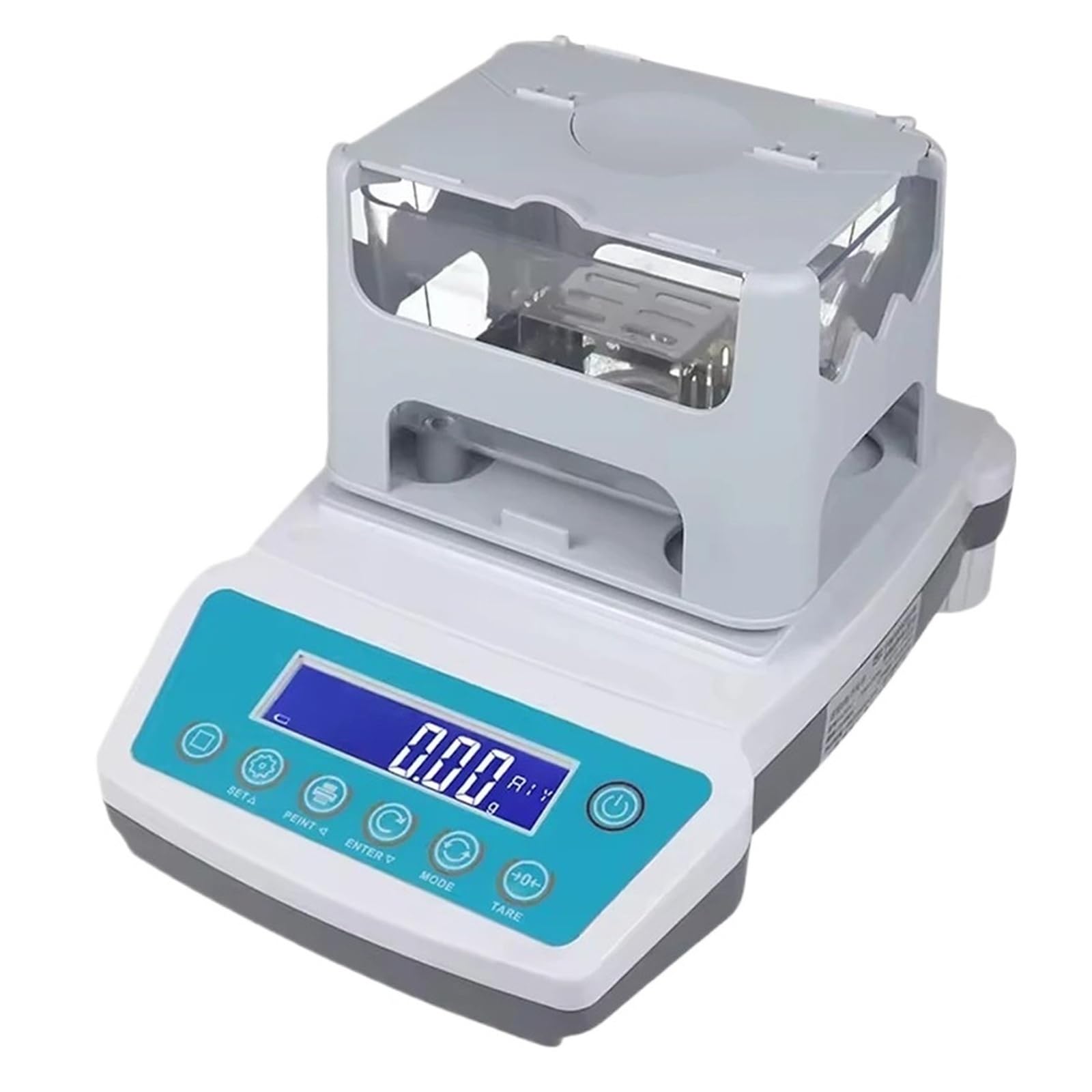 300g Automatic Soild Density Meter for Gold, Precious Metal Small Particle Density Purity Tester, Electronic Densitmeter(Gold Densitometer)