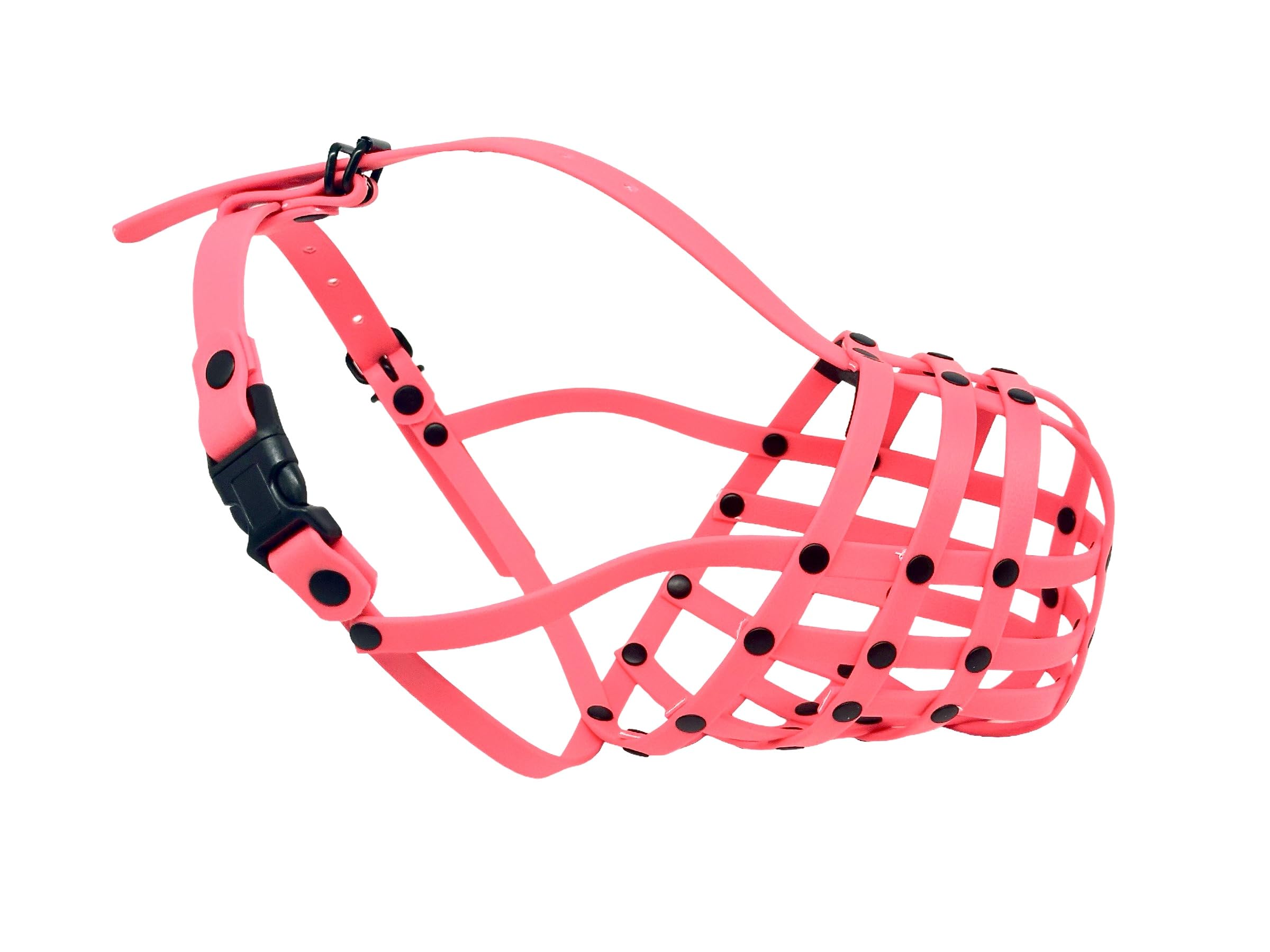 Muselière en biothane pour chien entraînement comportement R4