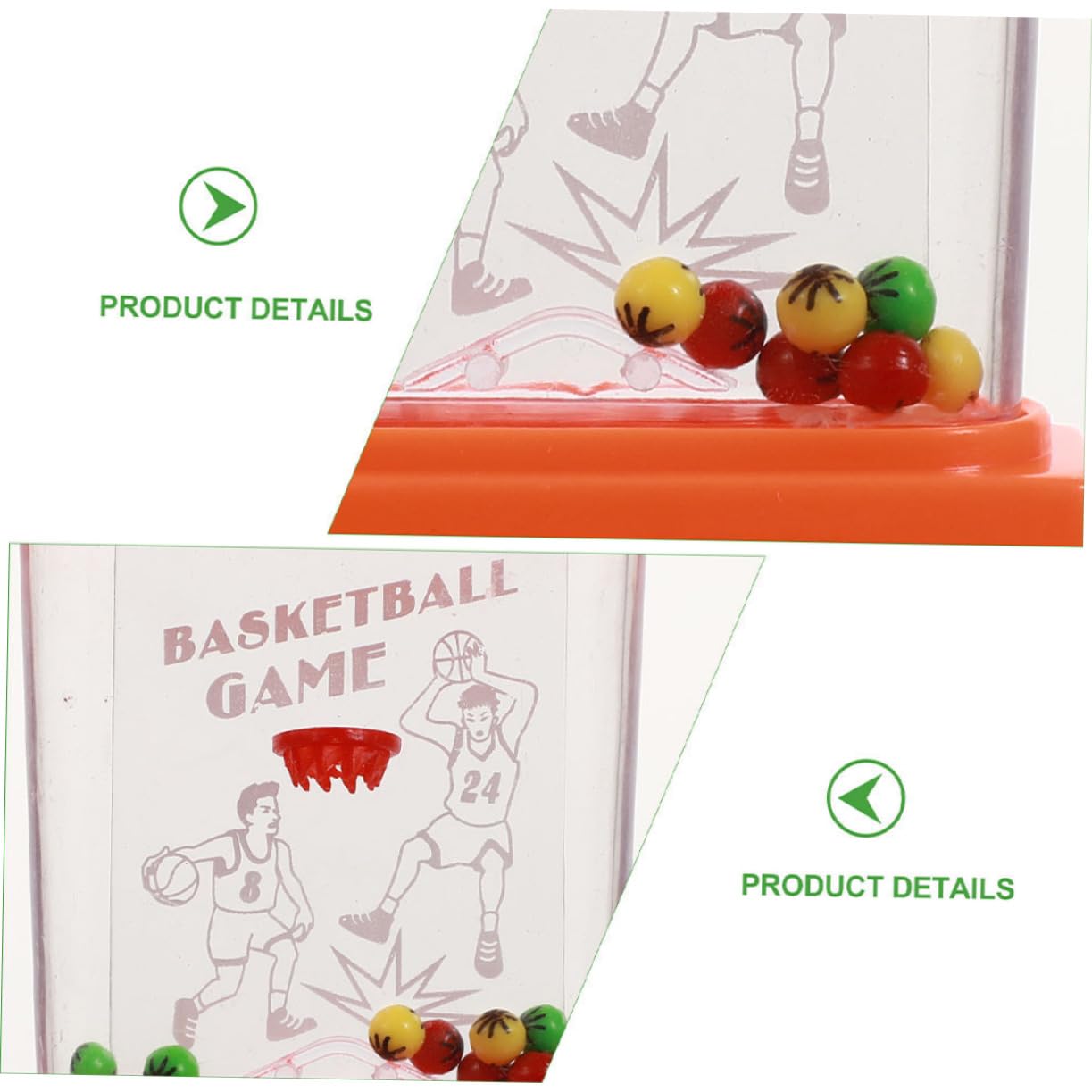 CORHAD 2Pcs Handheld Water Toss Ring Game Fun Decompression for Creative Water Ring Toss Activity for Parties and Design for Engaging Family Fun