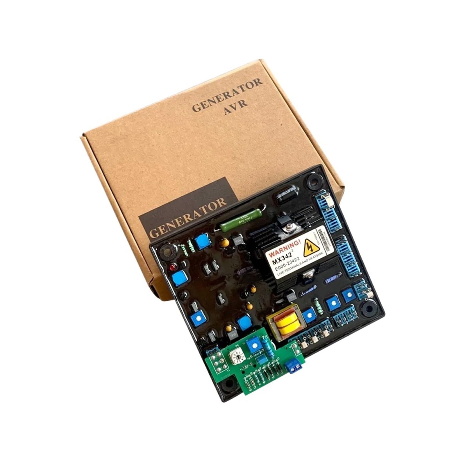 PWANUIGTE 1PCS MX342 MX342-2 AVR generator automatic voltage regulator diesel set board(MX342-2 COPY)