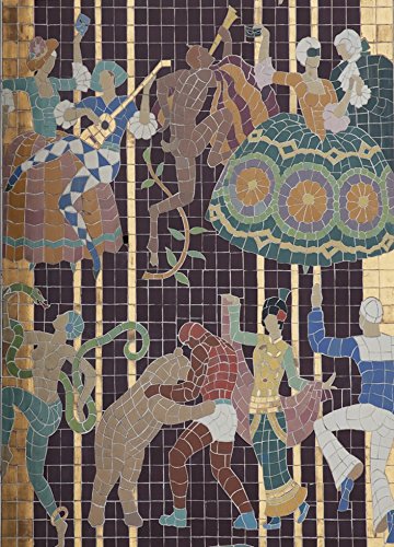 Poster Vintage Dancing Art Déco multicolore pour recréer l'ambiance des années folles chez soi