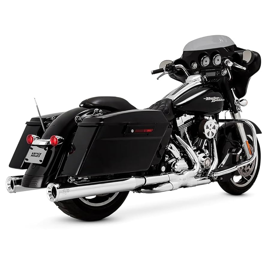 Amazon.com: Vance & Hines Eliminator 400 Slip Ons Chrome