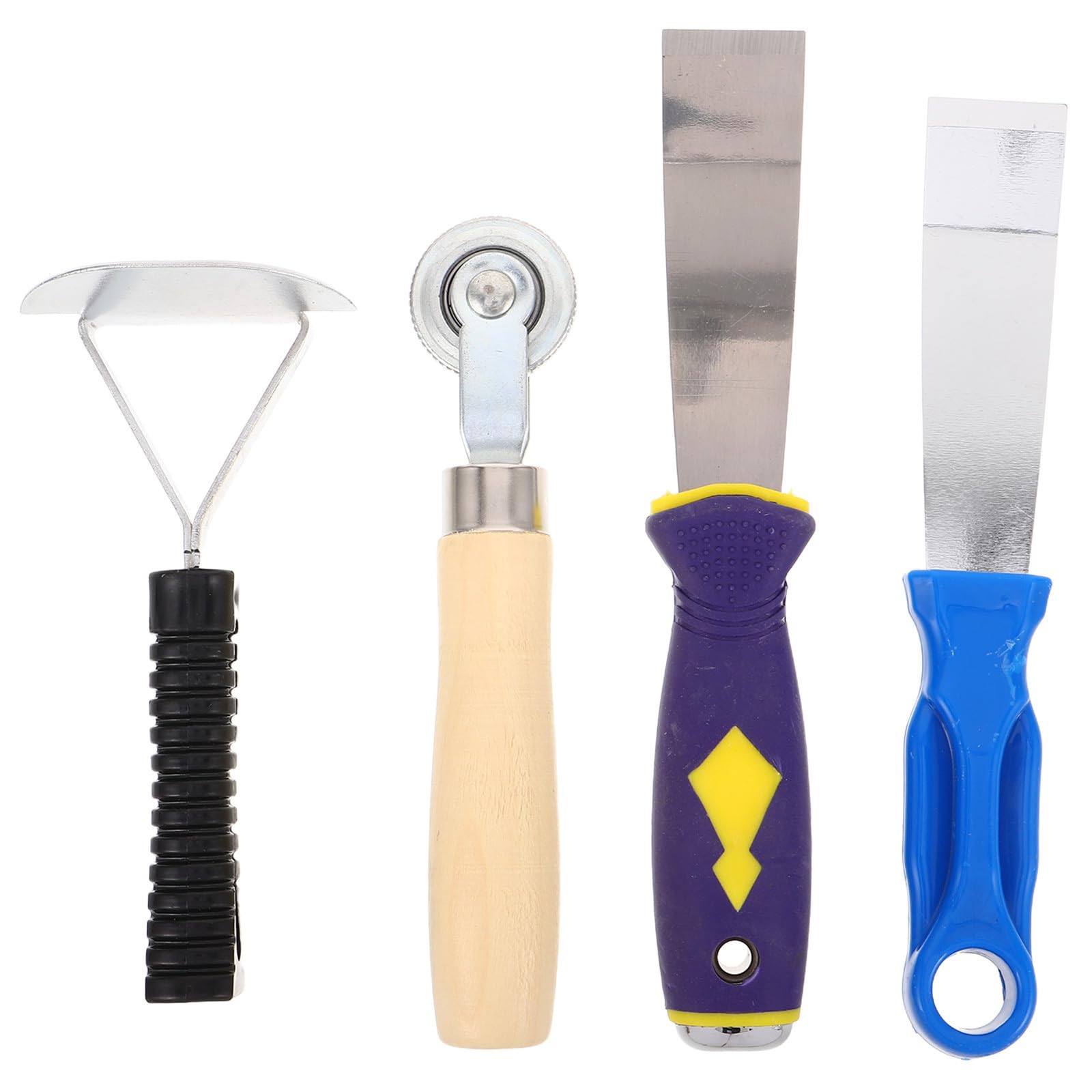 Zerodeko Kit Utensili Riparazione Pneumatici con Rullo Cucire Levigatrice Rotante Pneumatici Utensile Smussare Preparazione Kit Toppe Impieghi Gravosi Auto Moto
