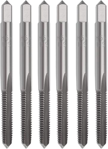 Miniatura 8 de YXQ - Macho de roscar HSS métrico derecho roscado recto flauta grifos cónicos y enchufe