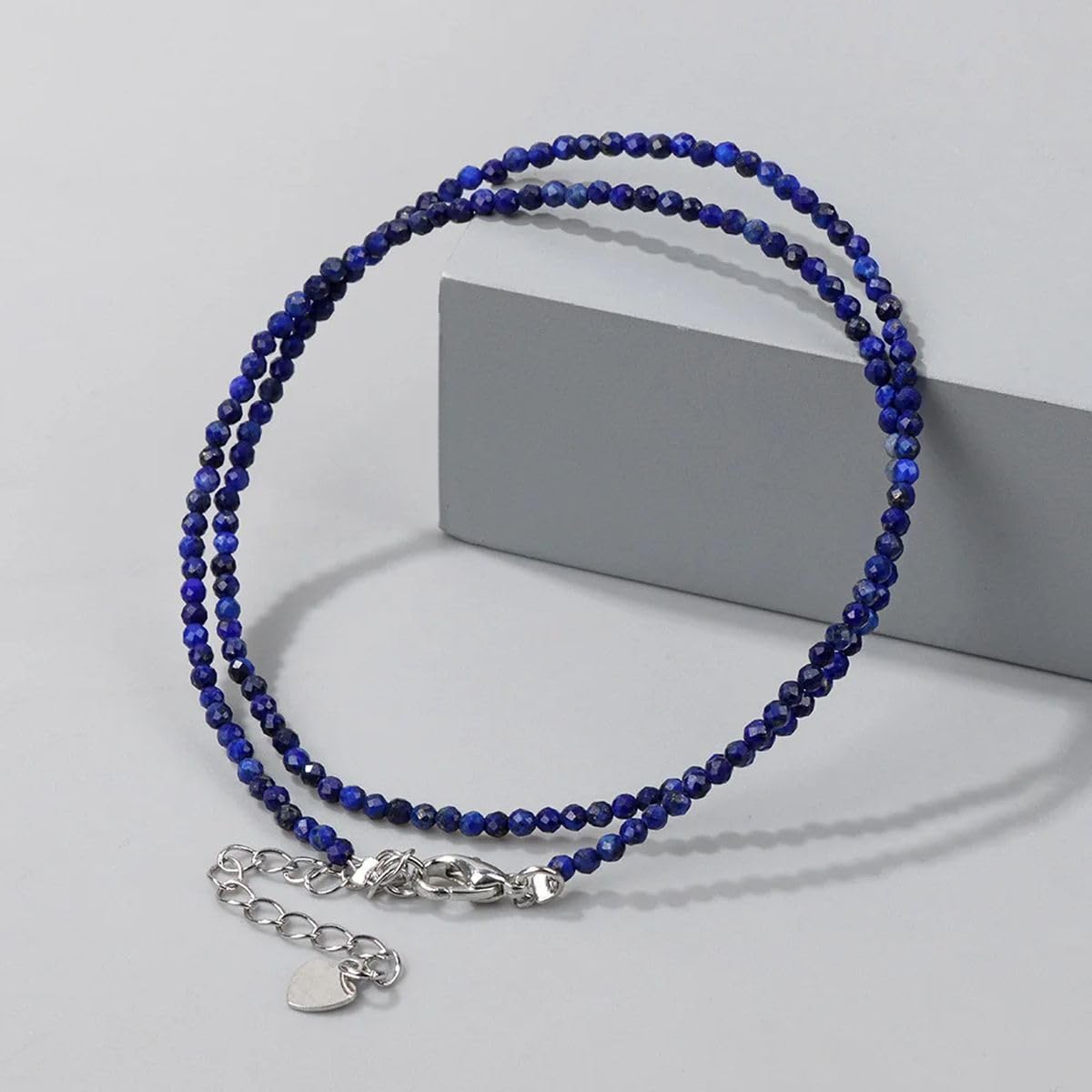 Nuevo para 2025 Collar de cuentas facetadas de 2 mm para mujer Piedra natural Cristal de ágata Ojo de tigre Cuarzo Gargantilla Joyería Accesorios de para mujer Regalo creativo