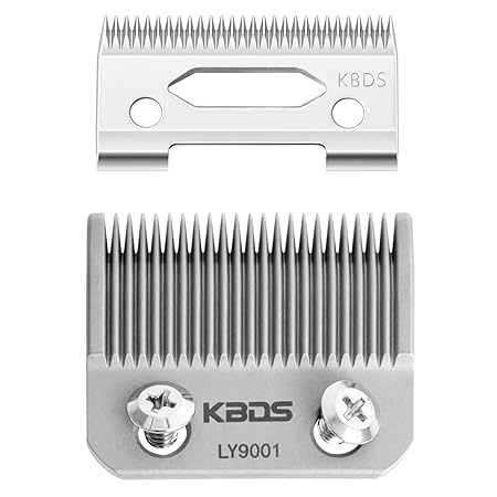 KBDS Professional Replacement Clipper Blades,Precision 2 Holes Adjustable Hair Clipper Parts Blade Compatible with Wahl Super Taper, Taper 2000, 5-Star Senior, Magic Clip