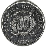 1989 DO Dominican Republic Diez 10 Centavos Good