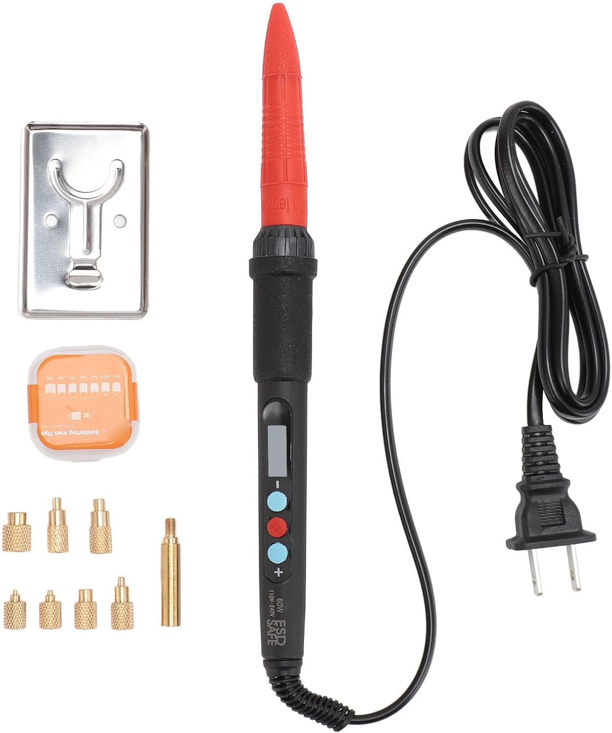 Zopsc 60W Smart Digital Soldering Iron Heat Setting Insertion Tool, Advanced Thermostat, with M2/M2.5/M3/M4/M5/M6/M7/M8 Thermosetting Insertion Head. (US Plug), Zopsc2ngkxus6ph-11
