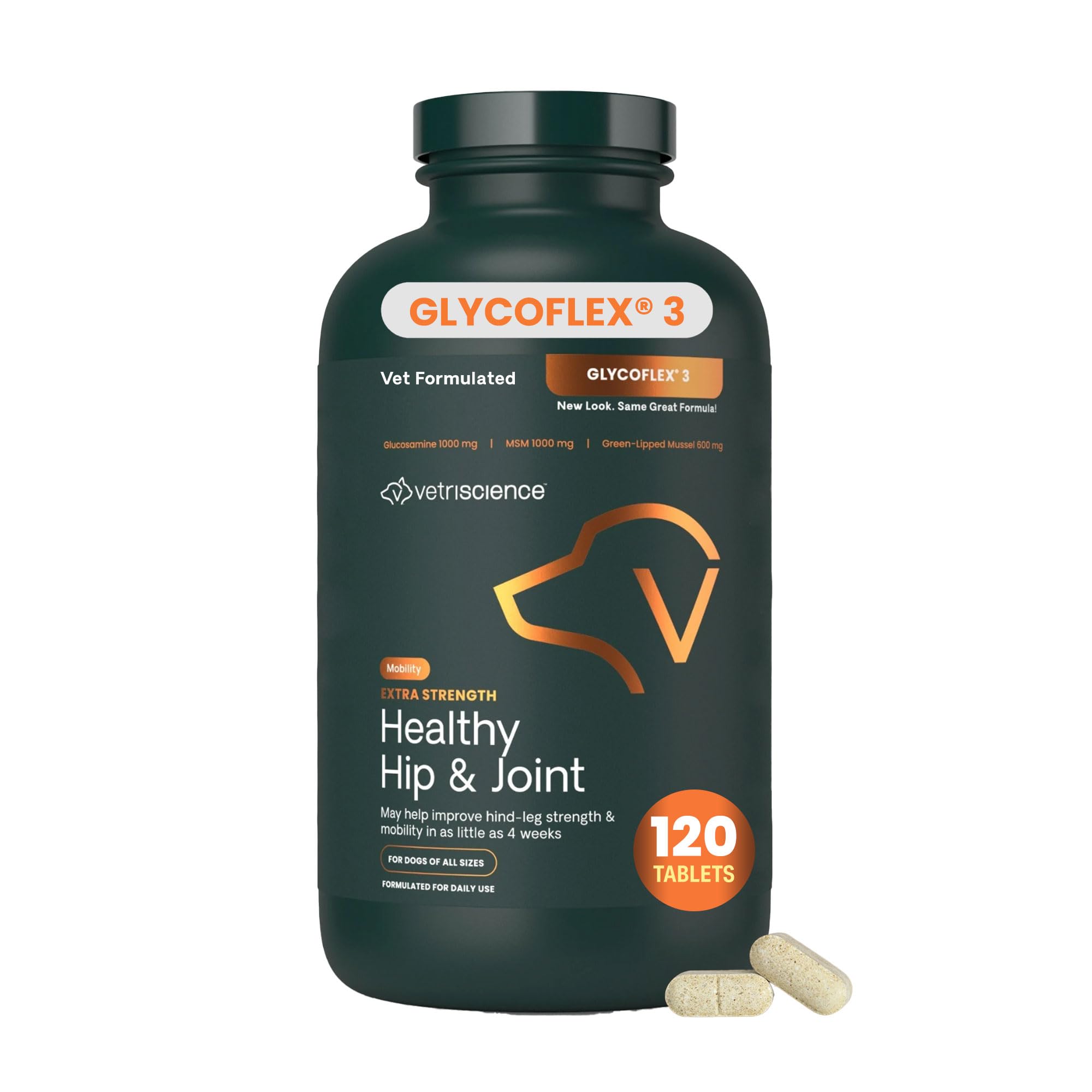 Vetri-Science Glyco-Flex Stage Iii -120-Chew Tabs
