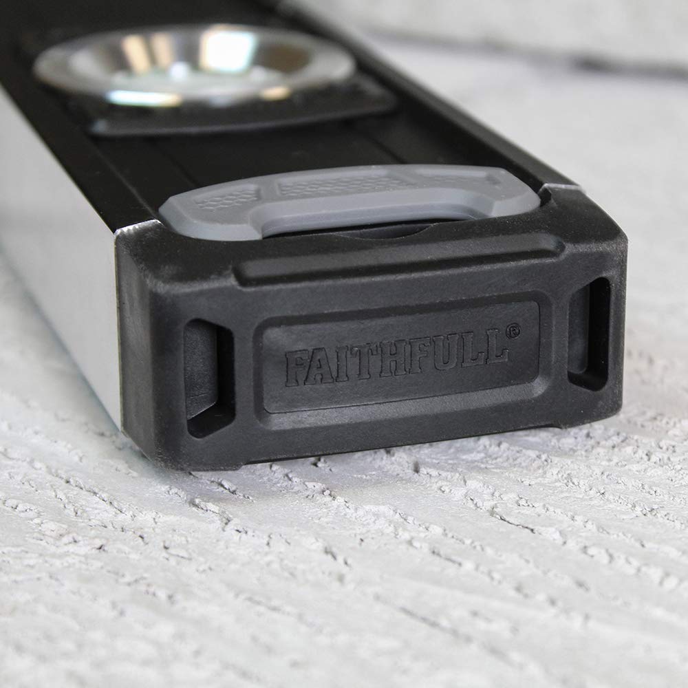 Faithfull FAISLHD600 Niveau à bulle professionnel en aluminium 600 mm