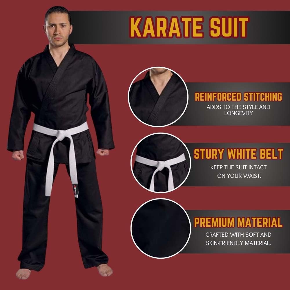 Kimono karate Gi taekwondo BJJ uniforme para mma artes marciales entrenamiento