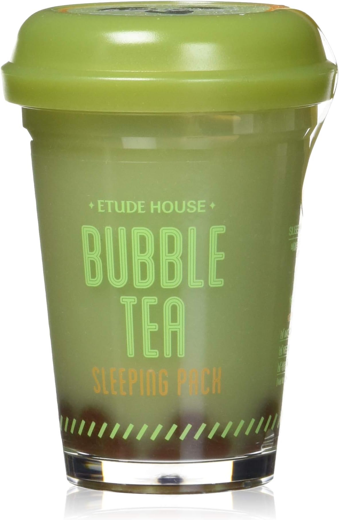 Etude house Bubble Tea Sleeping Pack Green Tea 100g