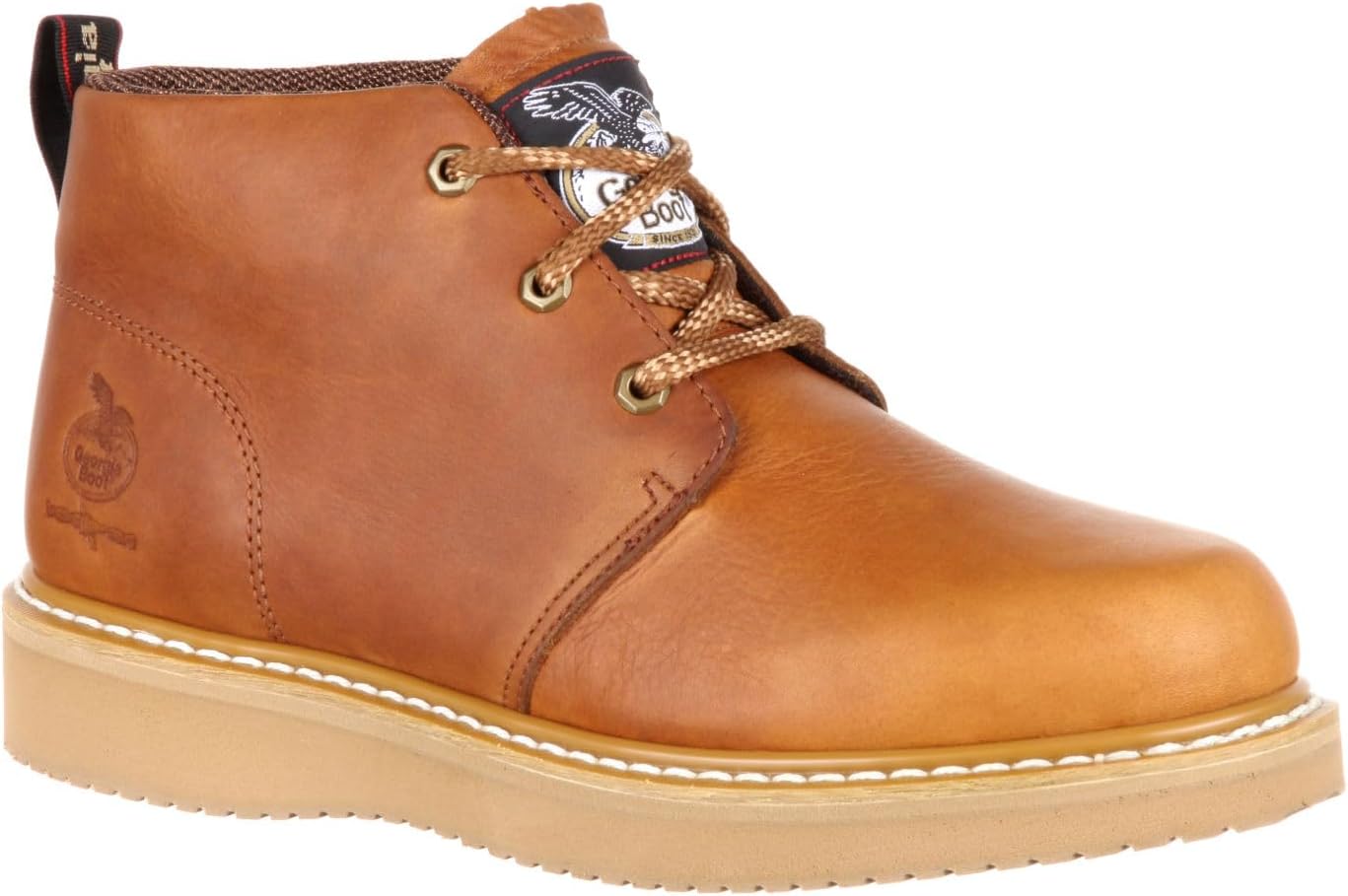 Georgia Boot Men's Wedge Chukka Work Boots - Image 7