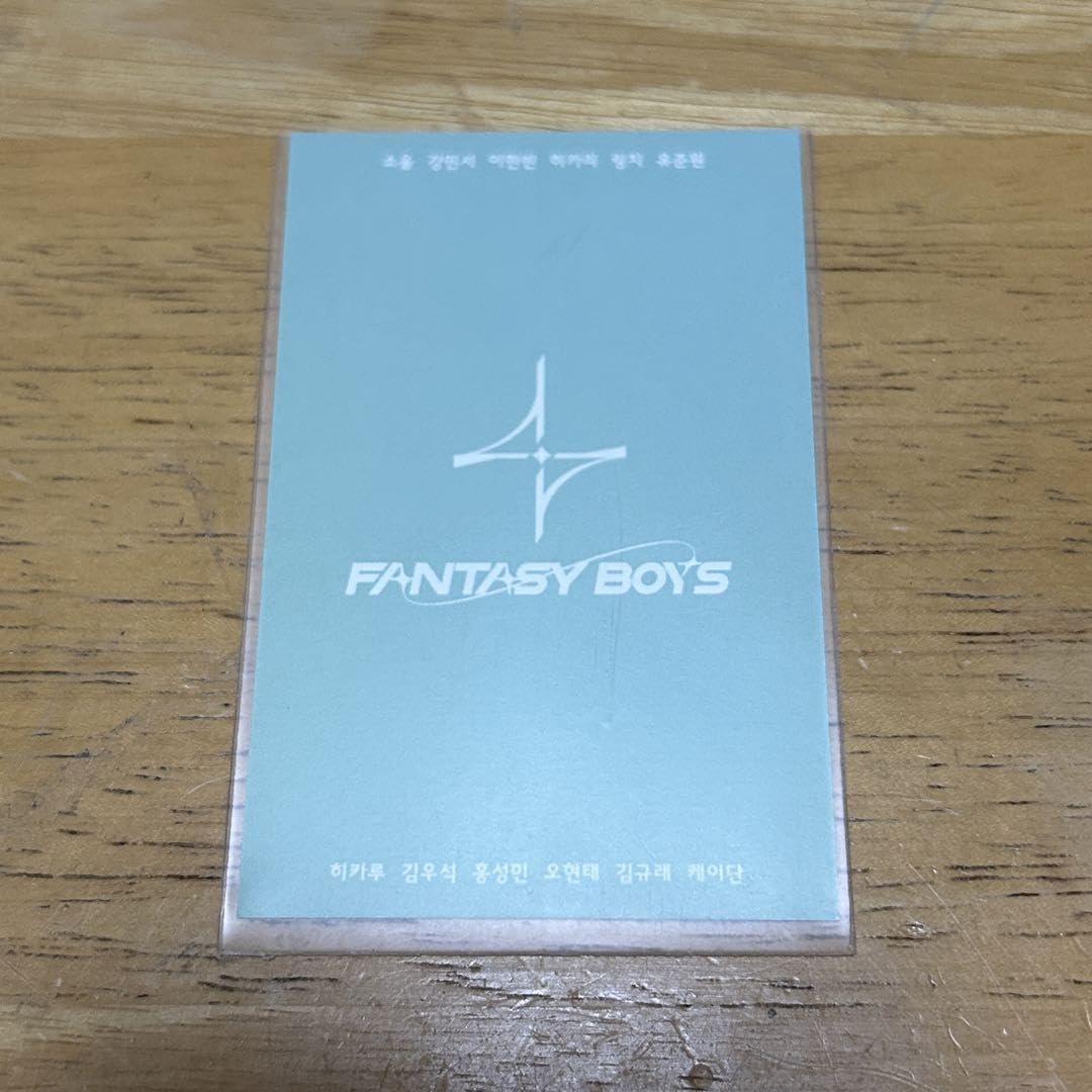 FANTASYBOYS パンボ オヒョンテ トレカ　サノク　music core FANTASYBOYS パンボ オヒョンテ トレカ サノク music core