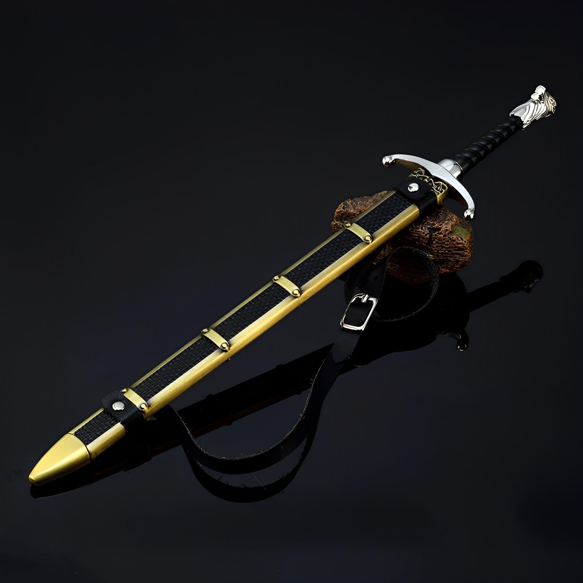 Model ekspozycyjny, Model broni, długość: 30 cm/11,8 cala, w pełni metalowe przedmioty kolekcjonerskie z filmów, igła(Long Claw)