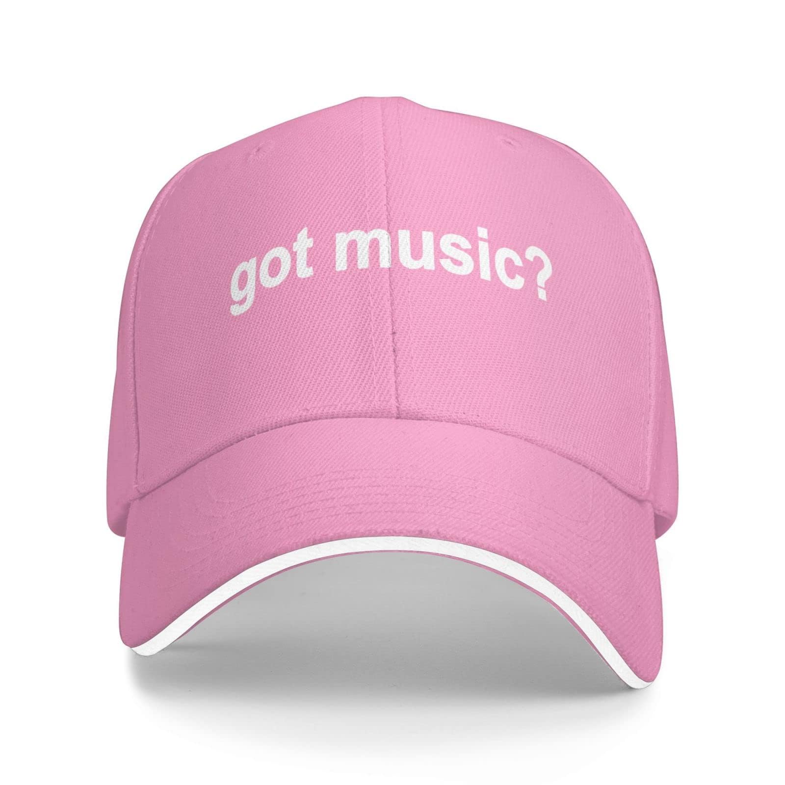 Uoarqauj Unisex Color Got Music Hat Men‘s Women’s Novelty Baseball Cap Dad Hats Summer Caps Adjustable Sunhat Medium