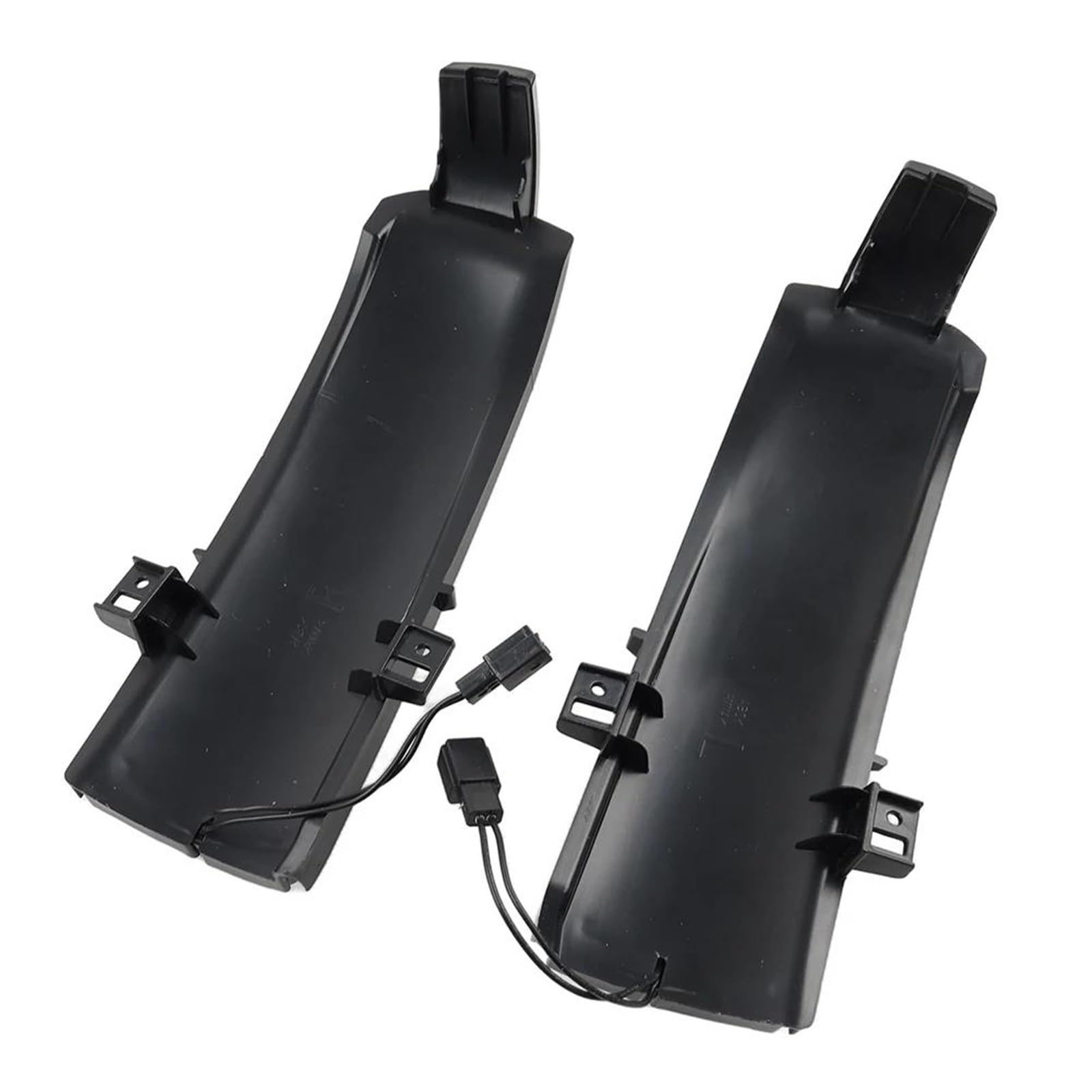 Asistente de Cambio de Carril 2 Luces Intermitentes Dinámicas para Espejo Lateral De Coche, Color Negro Ahumado, para Benz CLS, CLC, SL, SLK Class