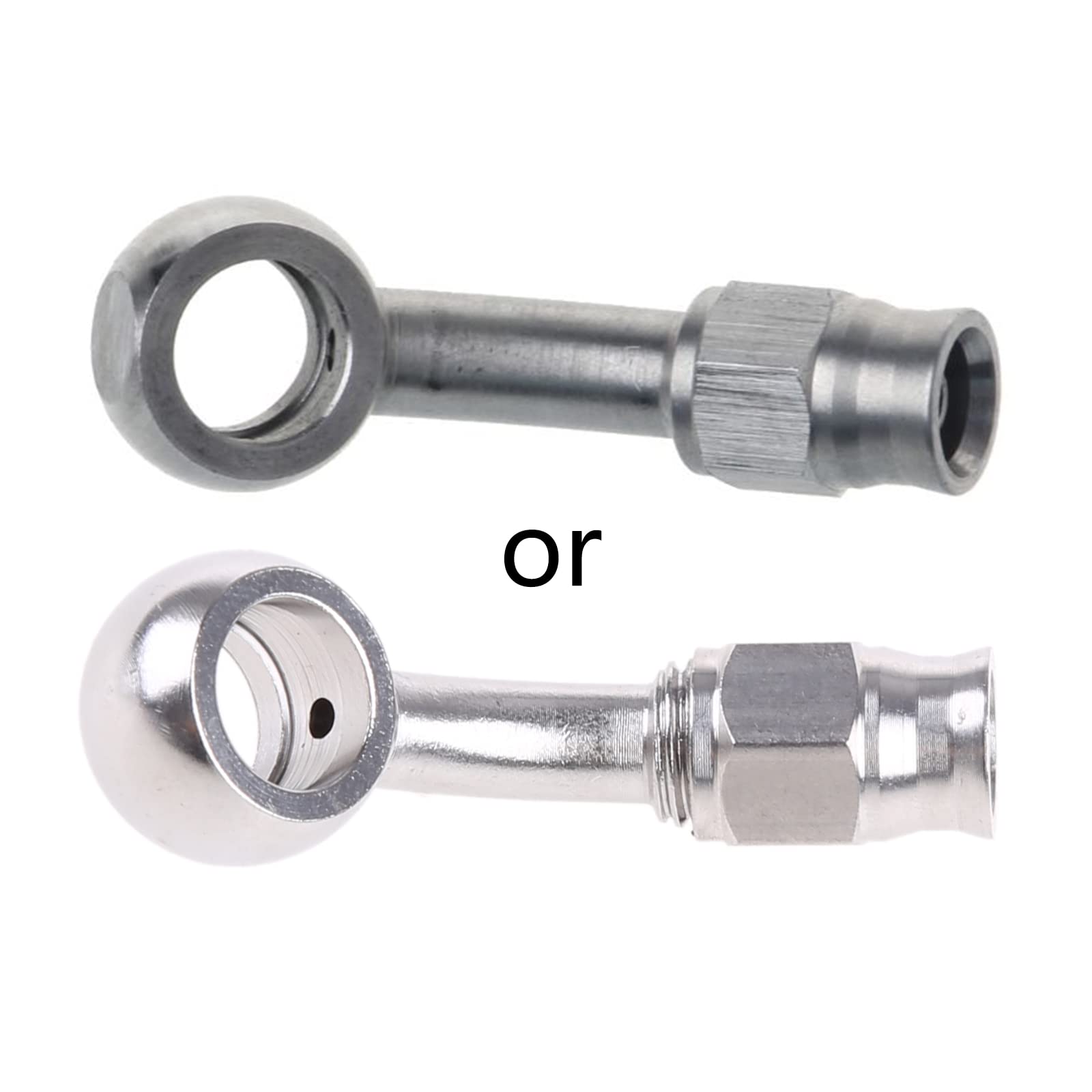 Auto Reusable Machined -3 Hose to to Metric 10mm 45 Degree Stainless Steel Brake Clutch Hose Fitting