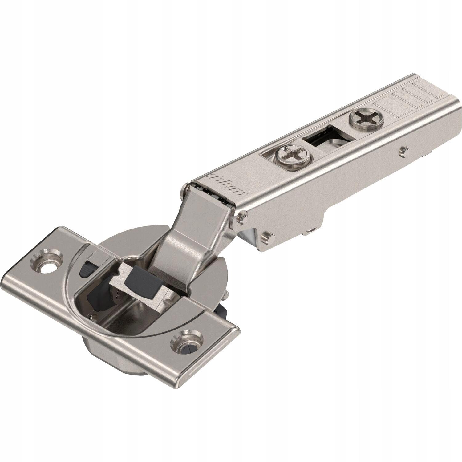 BLUM Pack of 2 hinges corner stop 110° clip top Blumotion with integrated Blumotion with deactivation with plate