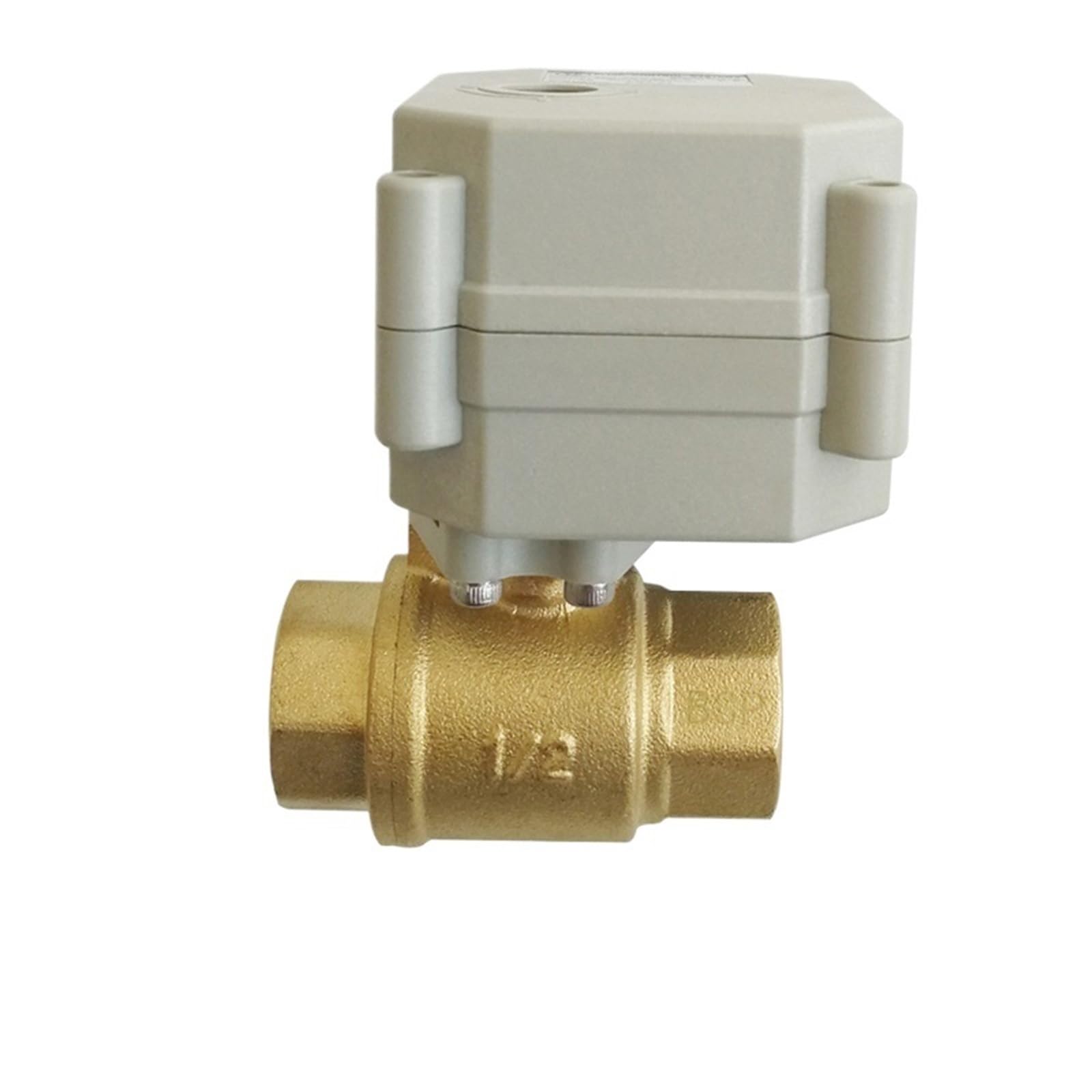 Válvula TF15-B2-C de latón con retorno automático por cableado CR202 de baja tensión