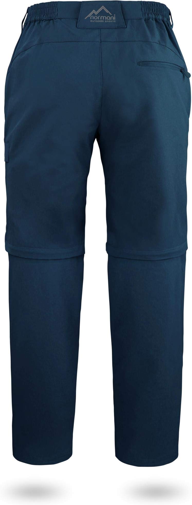 normani Outdoor Sports Herren Softshellhose mit Zip-Off - 2-in-1 Wanderhose