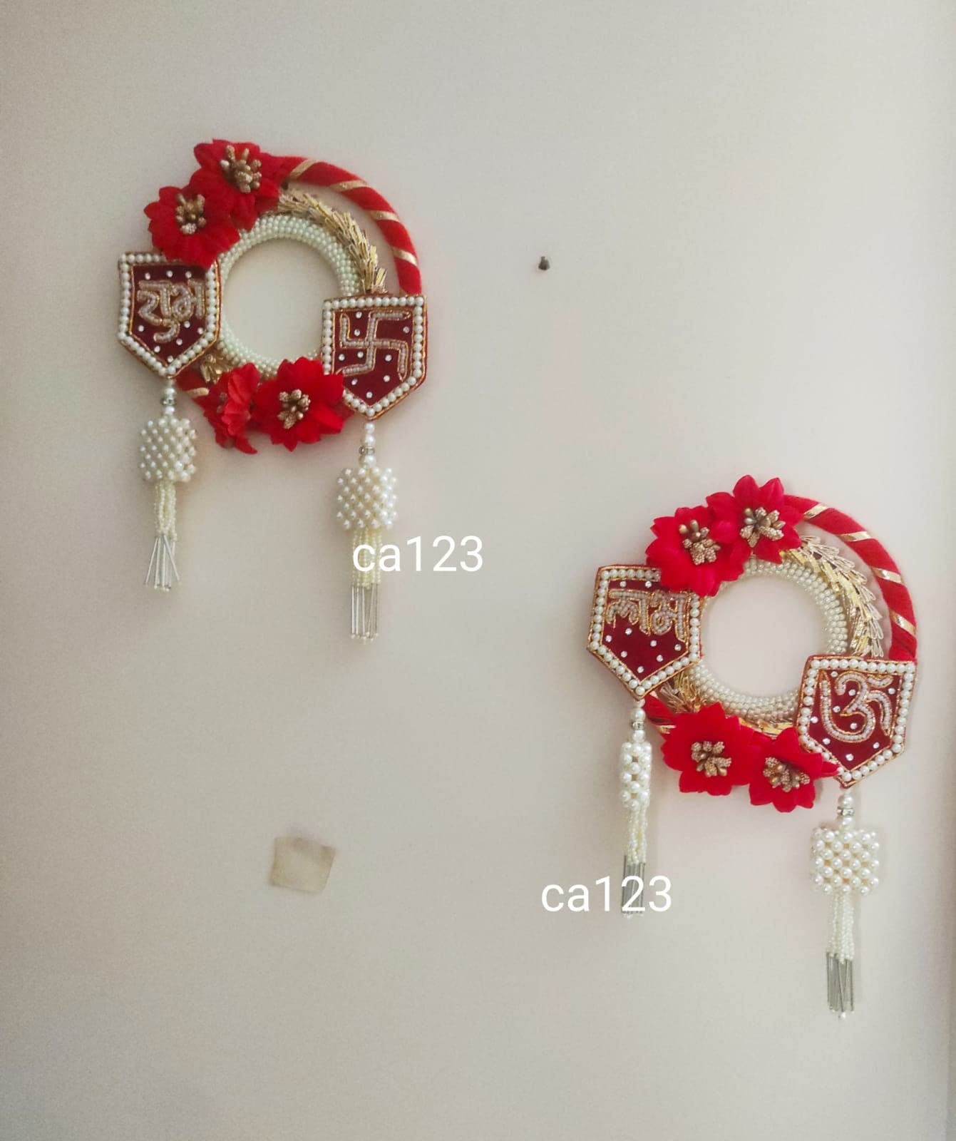 Buy Diwali Shubh Labh Diwali Decorations OM Swastik Red Auspicious