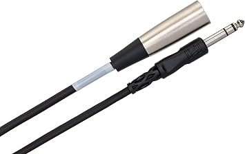 Hosa STX-105M 1/4 TRS - XLR3M Balanced Interconnect Cable, 5 Feet