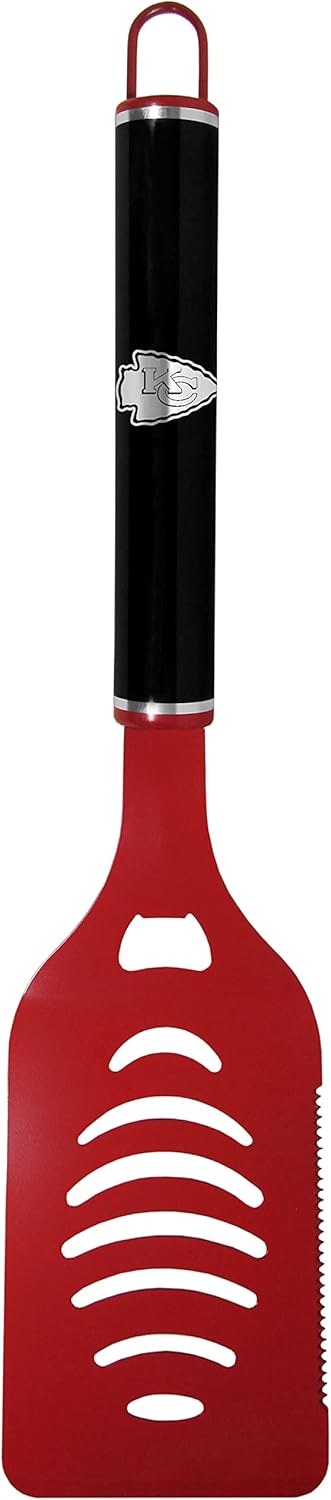 Siskiyou Sports NFL Kansas City Chiefs 3 pc Color and Black BBQ Set, Team Colors, One Size
