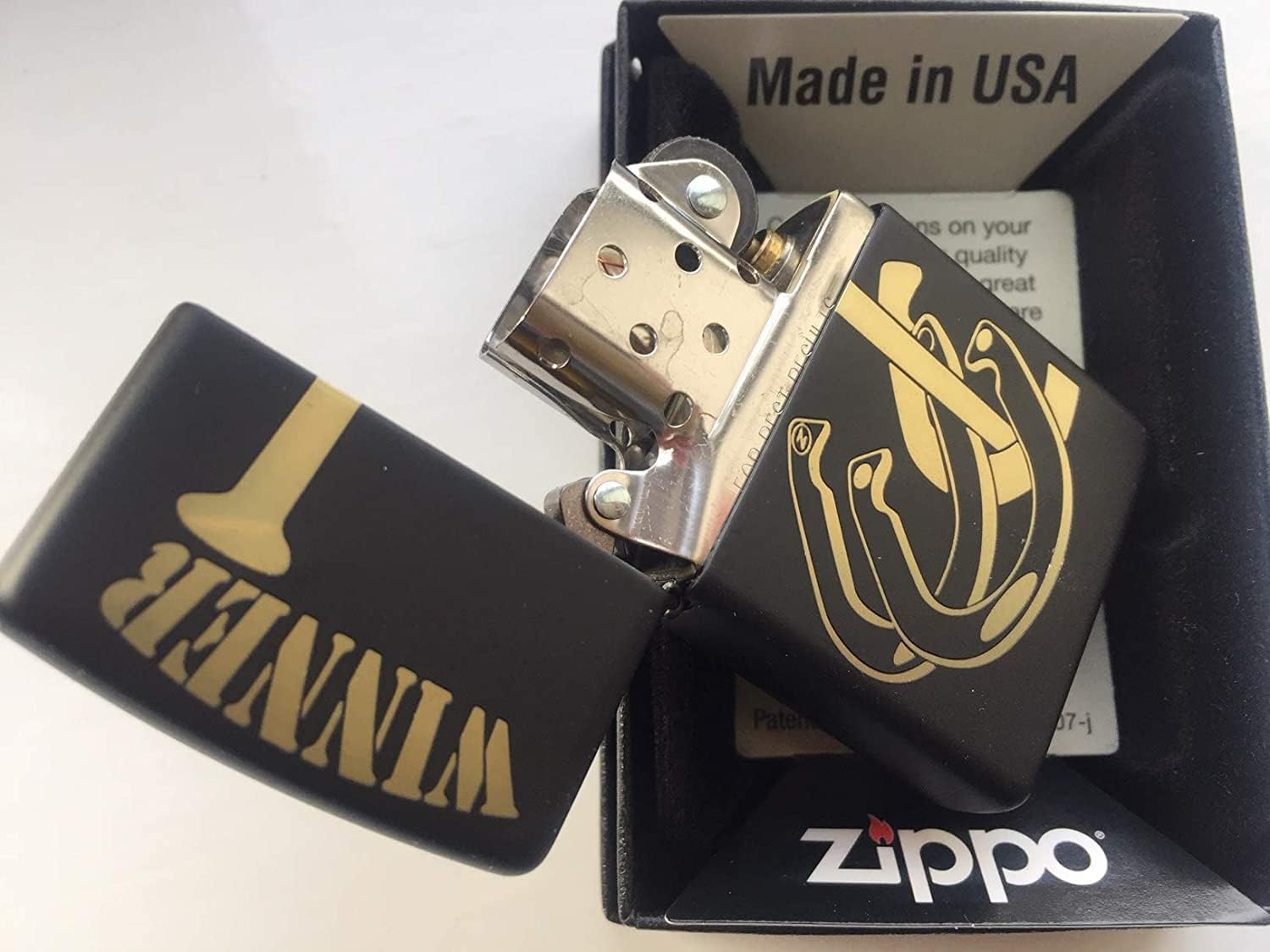 Zippo Lighters Windproof Pocket (Horseshoe)