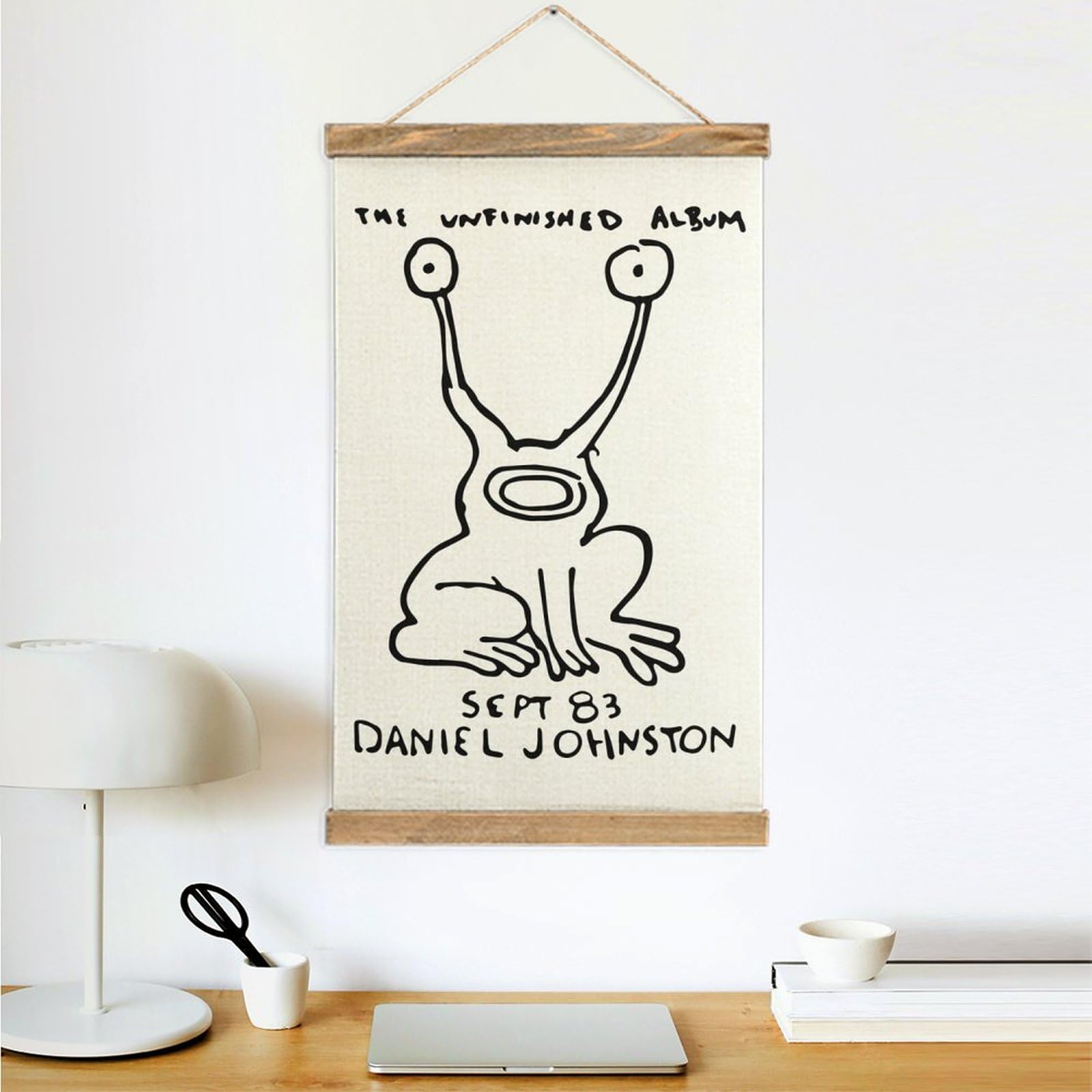 Amazon.co.jp: 掛ける絵 Daniel Johnston ダニエル ジョンストン