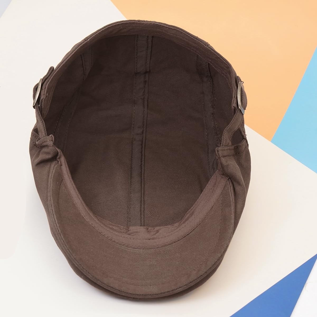 Mens Flat Caps Cabbie Driving Beret Newsboy Cotton Ivy Hat - Image 6