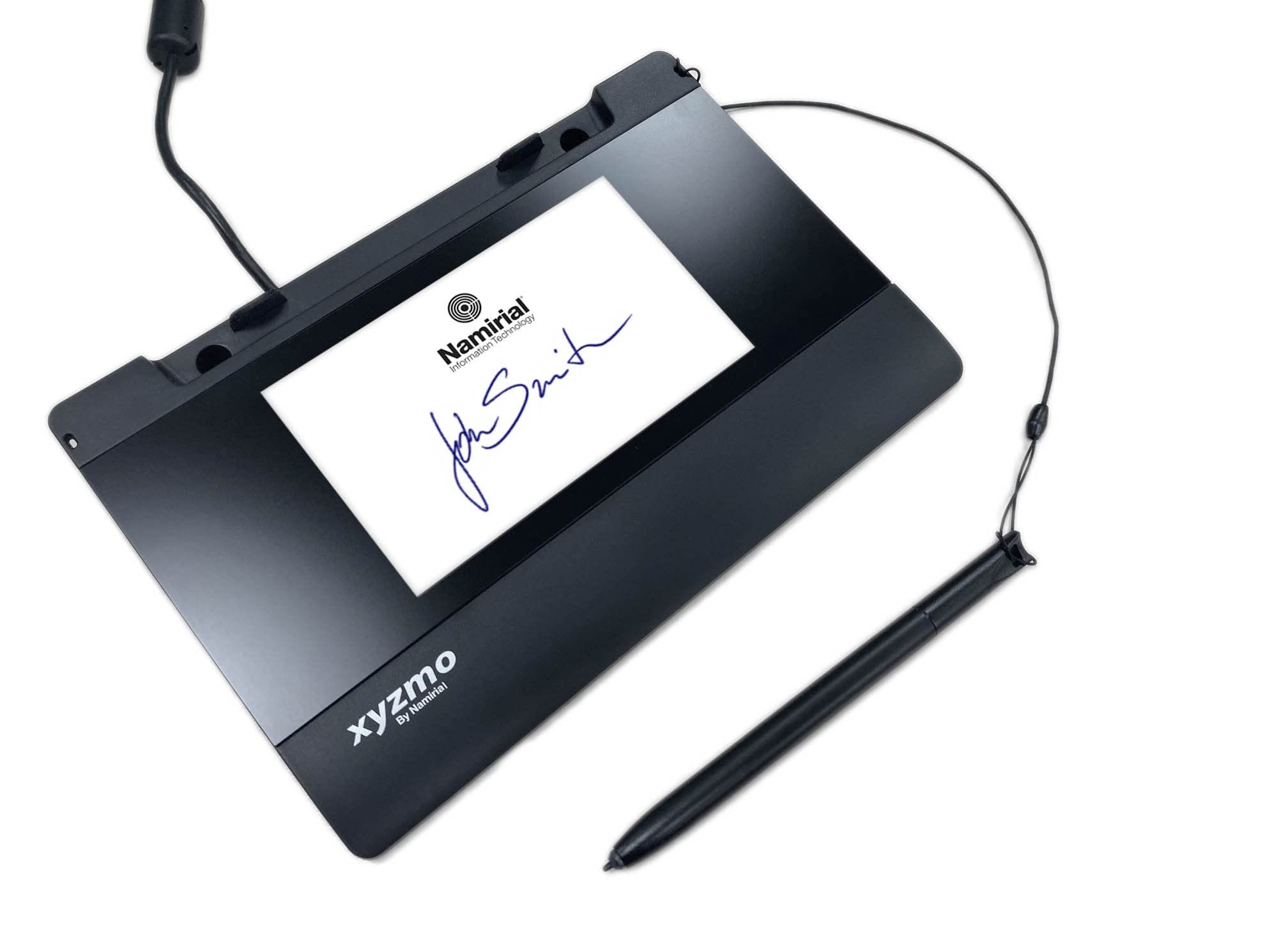 Namirial Graphokit - Tableta de firma Grafométrica NT con pantalla de 5 pulgadas y licencia de software GraphoSign Lite, 3 años de suscripción y certificado técnico de cifrado incluido