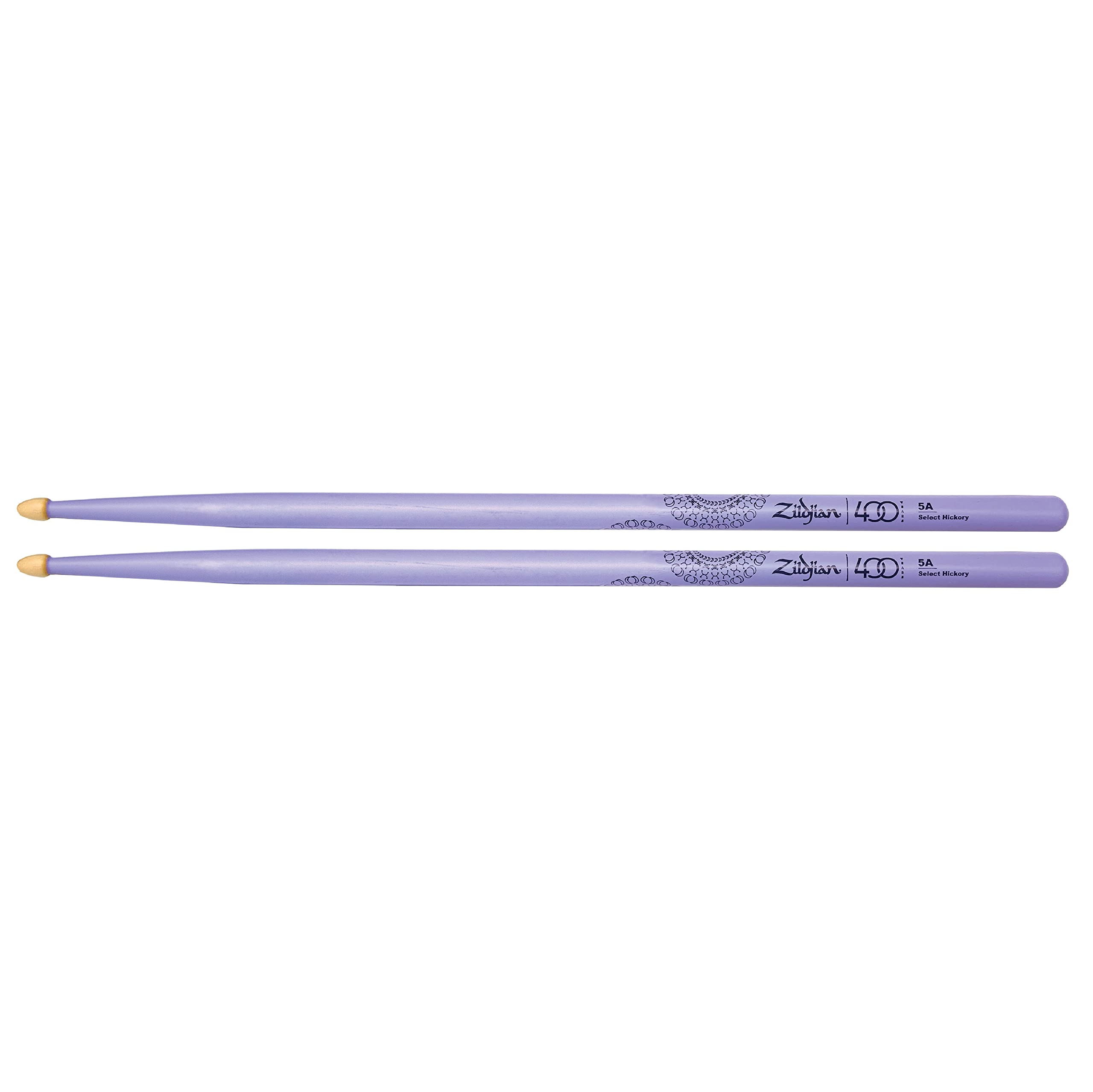 Avedis Zildjian Company Z5AACP-400 Paire de baguettes avec olives en gland pour 400e anniversaire Violet