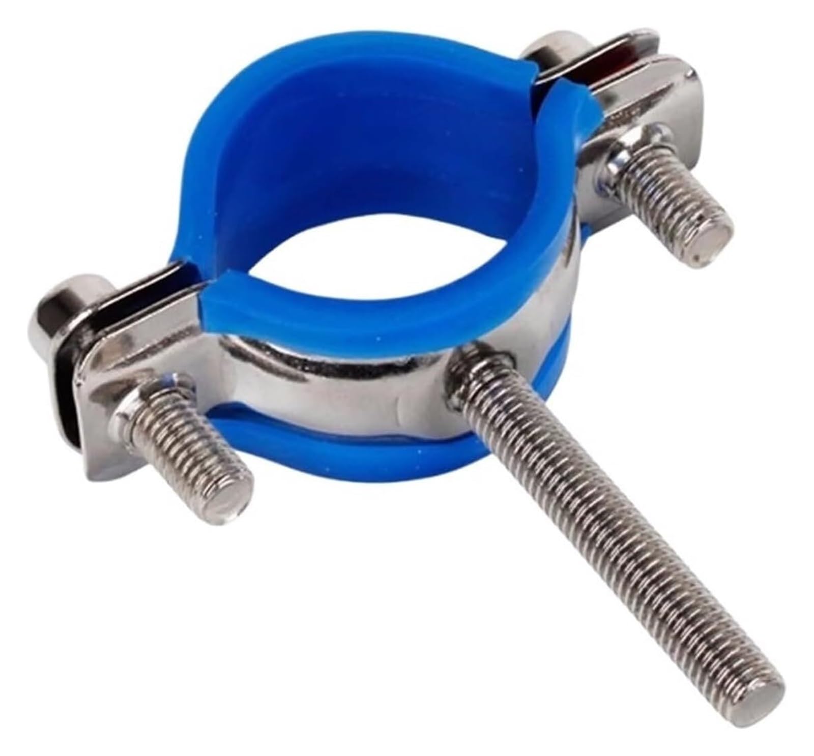 CYJAZNHH 1PCS Pipe Bracket Clamp 304 Stainless Steel M8 Rod 50mm 8-108mm Multicolor(Blu,102-108mm)