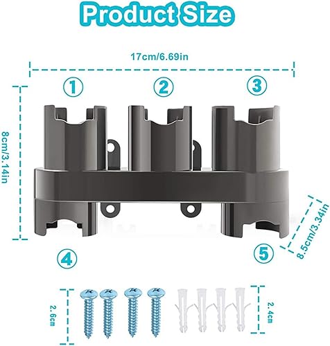 Miniatura 3 de Storage Bracket Absolute Vacuum Cleaner Parts Accessories Brush Tool Nozzle Base. Compatible with Dyson V7 V8 V10 V11