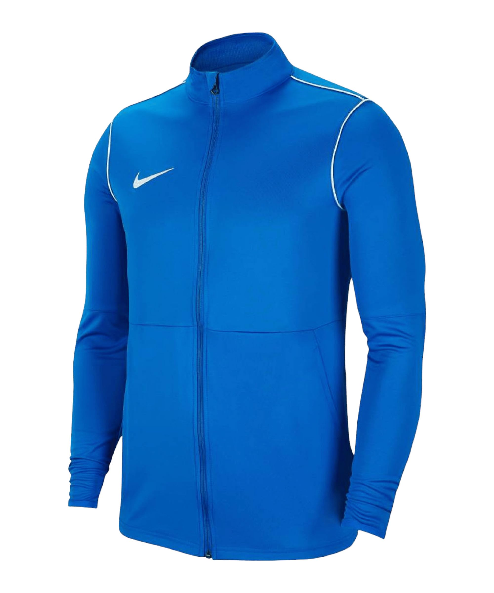 Nike FJ3026-463 Y NK DF PARK20 TRK JKT K R Jacket Unisex ROYAL BLUE/WHITE/WHITE Size M