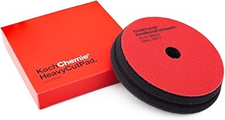 Koch-Chemie - Heavy Cut Pad - Abrasive Sponge for Removing Strong Weathering & Deep Scratches; Low Torsion Forces & High Stability; Long-Lasting Compression Hardness (126mm x 23mm)