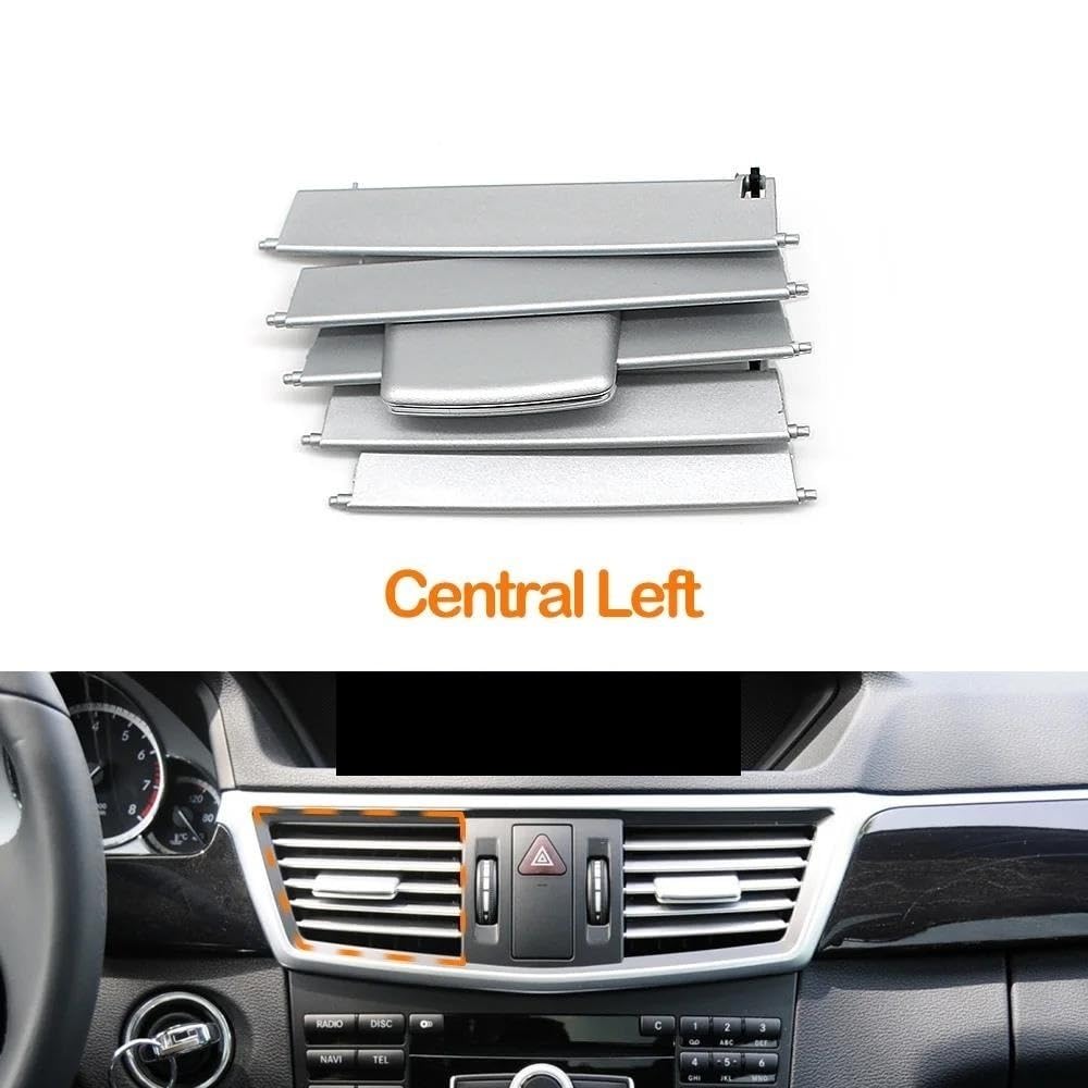 Dla Mercedesa Dla Benz Klasy E Sedan W212 2009-2012 Samochód Przód Lewa Prawa Środek Klimatyzacja Wylot Klimatyzacja Wylot Kratka Samochód Klimatyzacja Wylot Klips(Central-Left)