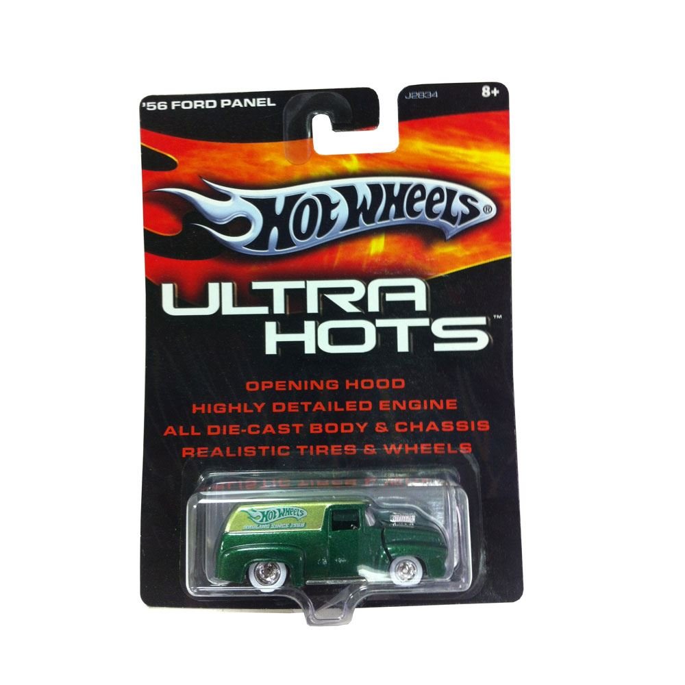Hot Wheels Ultra Hots 1956 Ford Panel 1:64 Scale Green Diecast
