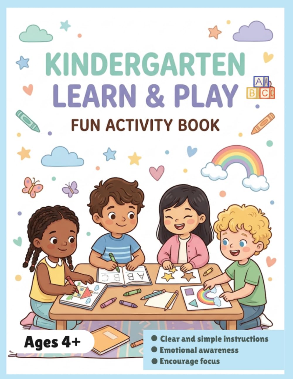 KINDERGARTEN LEARN & PLAY FUN ACTIVITY BOOK