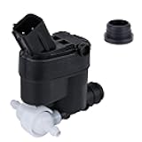 Windshield Washer Pump Compatible with Hyundai Santa Fe 2017-2022,Replacement OEM# 98510-2W500 98510-4Z000