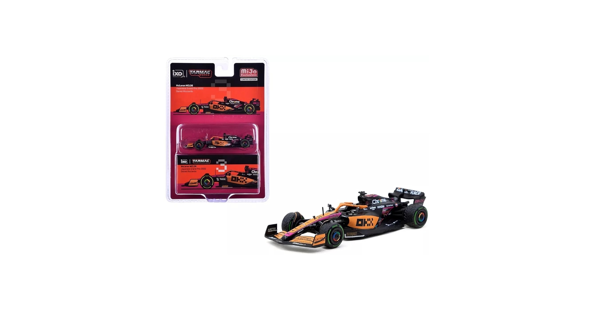 McLaren F1 ミニカー グランプリレッド 限定版タグホイヤー、7台Set McLaren F1 ミニカー グランプリレッド 限定版タグホイヤー、7台Set