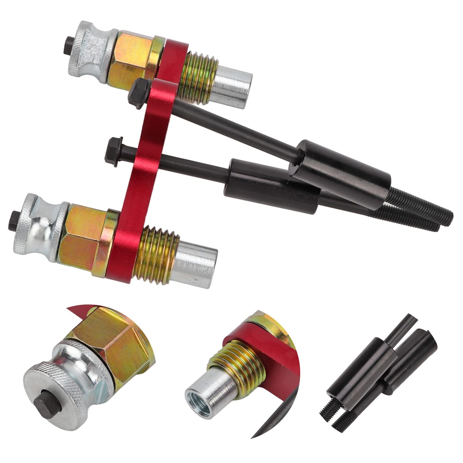 Strumento per la rimozione degli iniettori di carburante, estrattore per iniettori e set di installazione in acciaio al carbonio OEM 130320 per motori N20 N55,